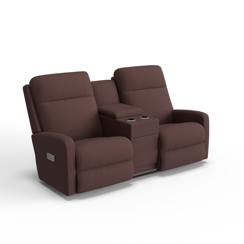 Finley Power Wall Reclining Loveseat w/ Headrest & Console